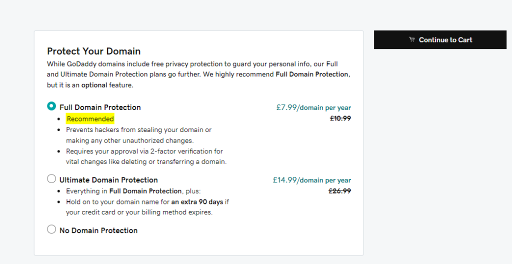 Steps to register a .co.uk domain with GoDaddy