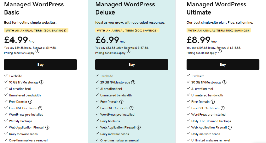 WordPress Hosting: Optimized for WordPress Websites