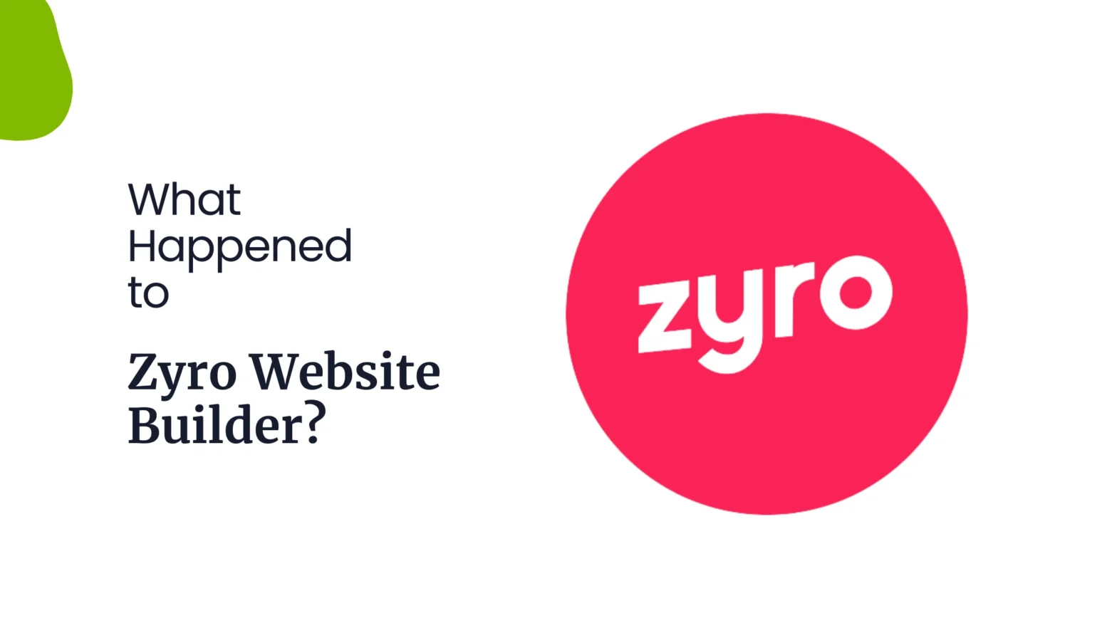 What was Zyro Website Builder